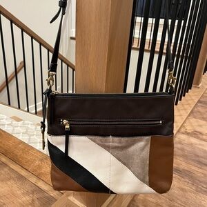 EUC Fossil Fiona Crossbody, Leather